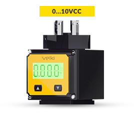 VKC-614 - Display Indicador Local/Sanduíche LCD para Transmissores 0…10VCC com 7 Unidades de Engenharia (Mpa, Kpa, Psi, bar, PA, M, ºC)